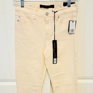 LIVERPOOL ABBY THE ANKLE SKINNY Size 0/25 Jeans Dawn Pink Peach Stretch NWT $89